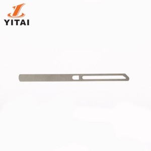 Yitai Textile Machinery Stainless Steel Weaving Drop Wire New Condition Spare Parts for Needle Loom