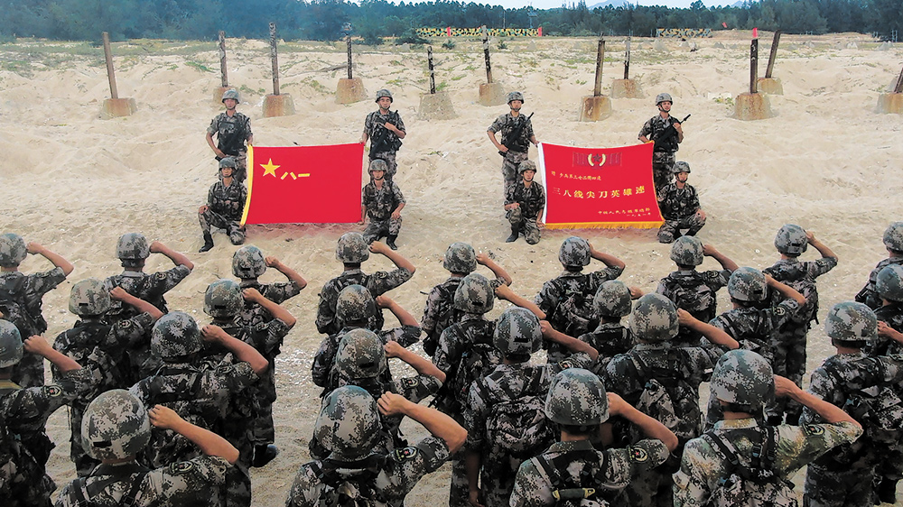 China celebrates 95th anniversary of the founding of the PLA2