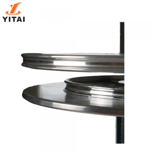 YITAI New Aluminium Bobbin Forged Beam Spindle Bobbin Warp Beam for Loom Weaving Machinery
